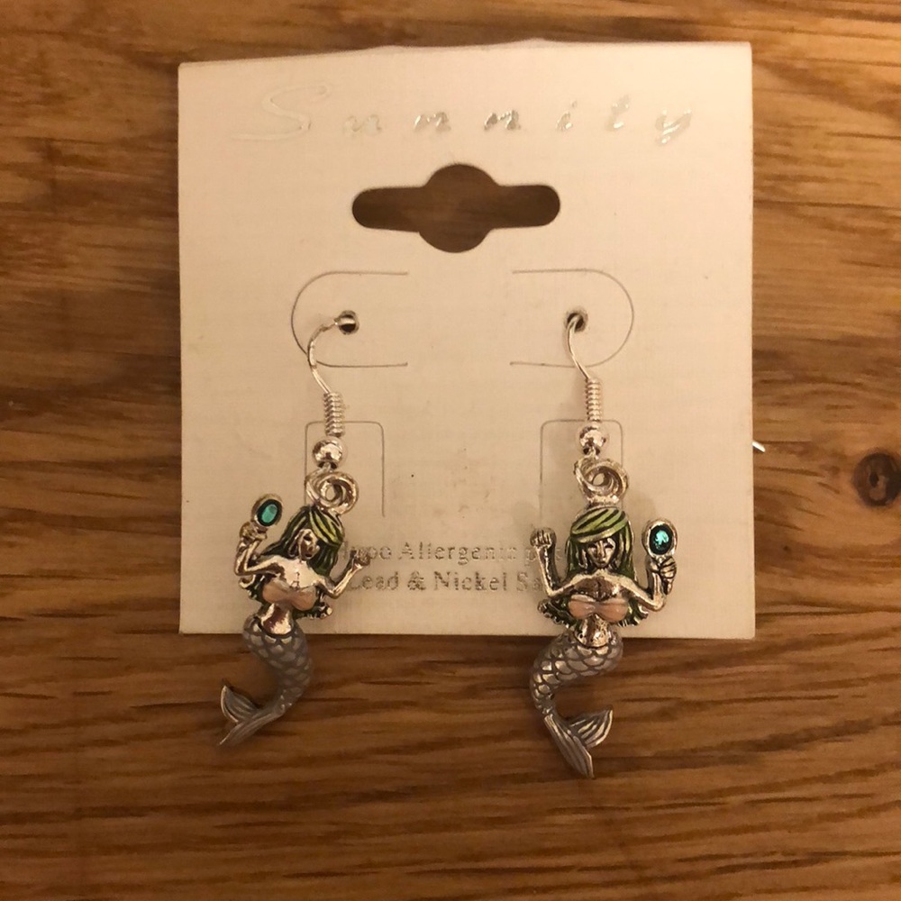 Mermaid earrings